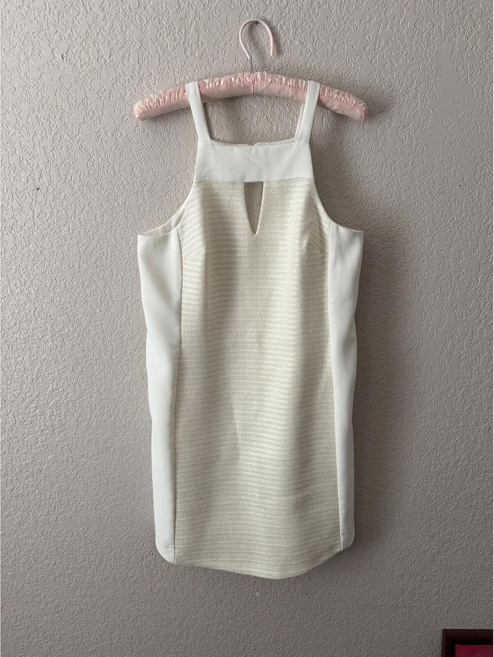 Trina Turk Parson Dress in Whitewash Size 8